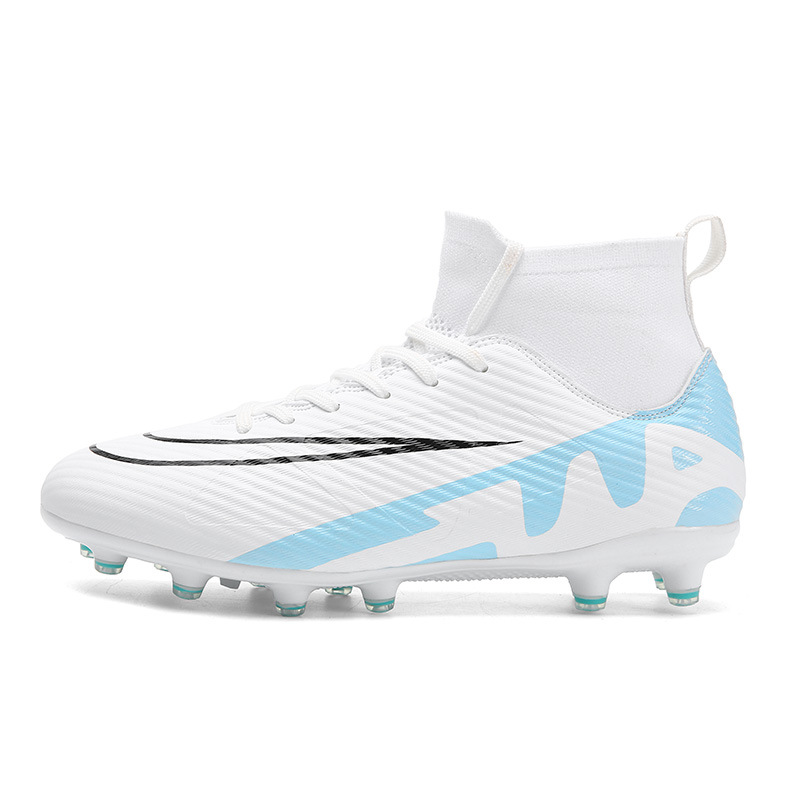 23 transfronteriza más tamaño de alta zapatos de fútbol largo uñas rotas competencia entrenamiento zapatos hombres y mujeres adultos zapatos de fútbol