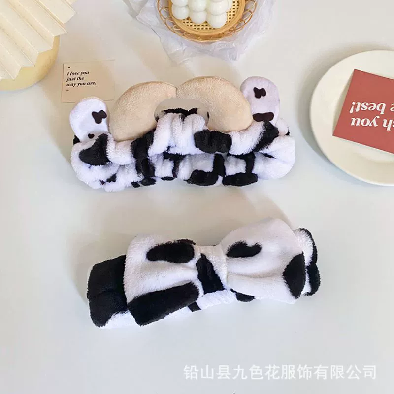Brand three dimensional headband, plush hair accessory, Korean style, internet celebrity