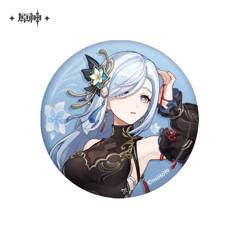 正規版ミハ遊原神バッジバーアクリルペンダント立牌パイルバッジウェンディ鐘離バッジ