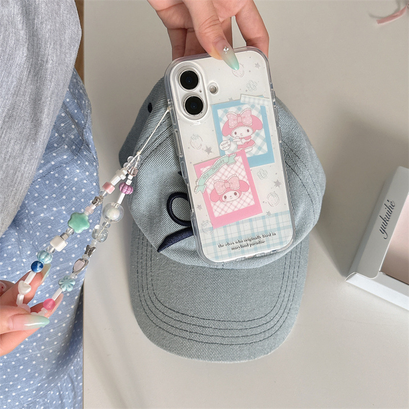 可爱彩色星星Kitty美乐蒂适用iPhone16苹果15ProMax/14手机壳13|undefined