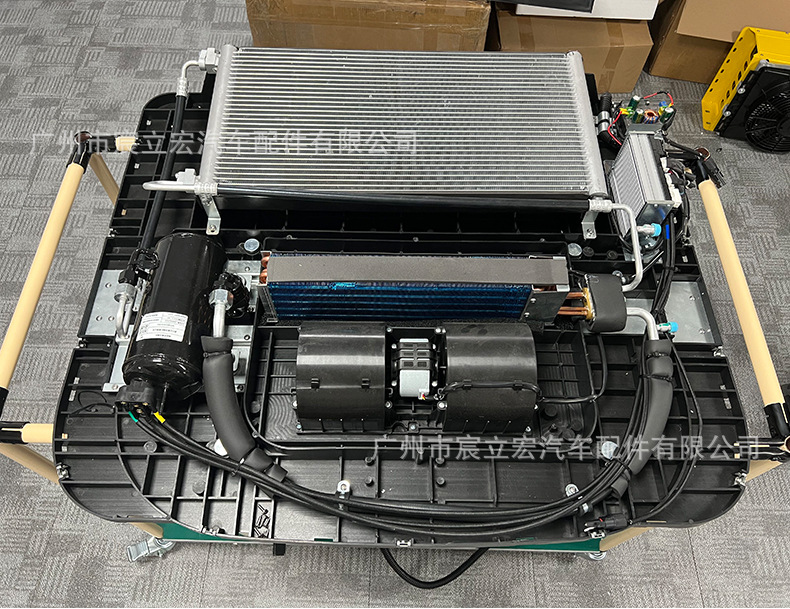 Treeligo's New Solar Parking Integrated Air Conditioner 24V High Configuration Electric Variable Frequency Rv Car Air Conditioner