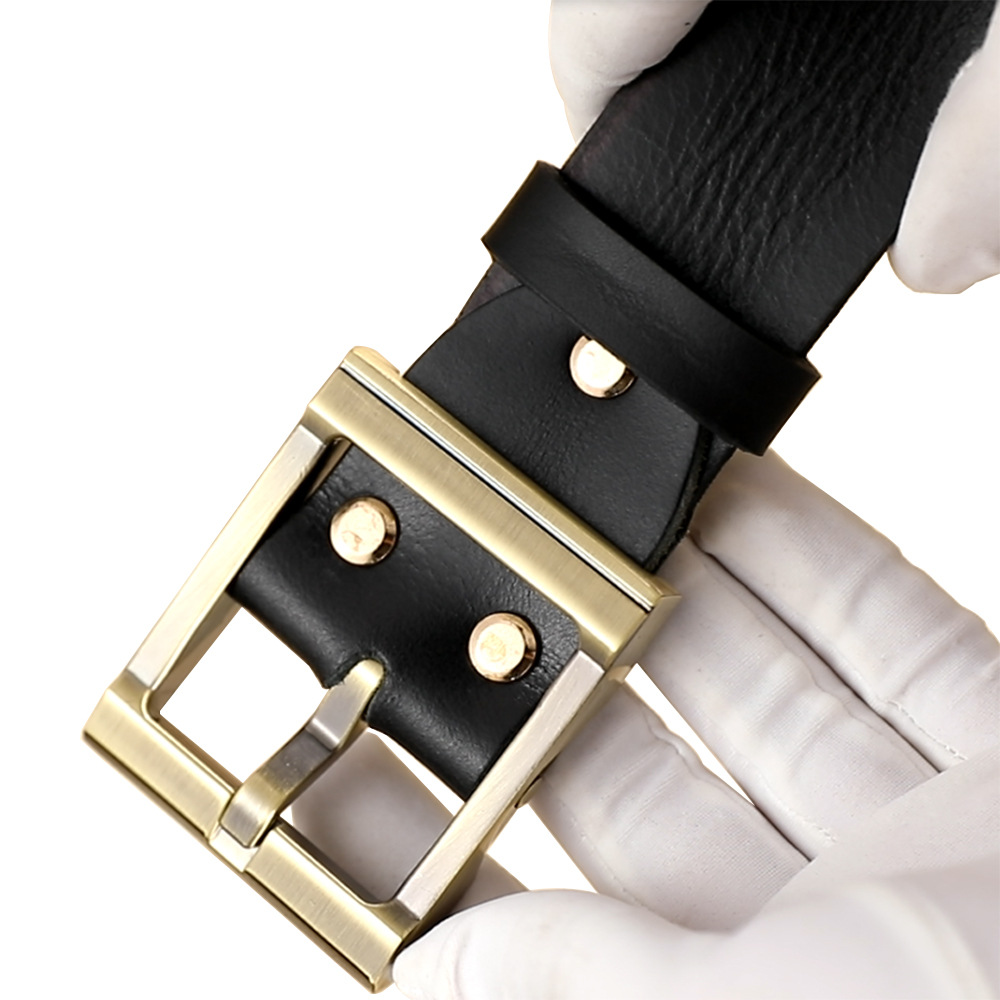 cinturón de hombre cinturón de aguja cinturón de cuero de vaca cinturón de negocios cinturón de cuero pu cinturón al por mayor [enviar perforador]