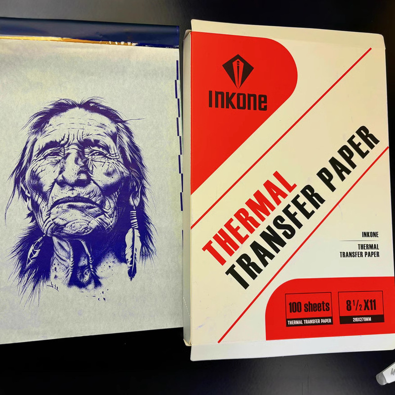 Tattoo Transfer Paper Quadruple A4 Tattoo Machine Transfer Paper Hand Drawing Paper Tattoo Pattern Tattoo Auxiliary Consumables