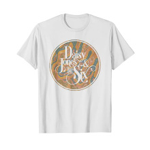 亚马逊现货2023新款Daisy Jones & The six字母印花圆领短袖T恤女