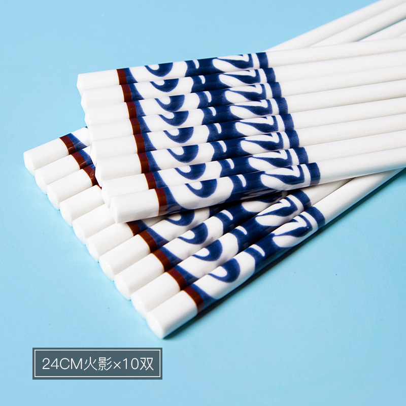24cm 불 그림자 (10 쌍) 번들