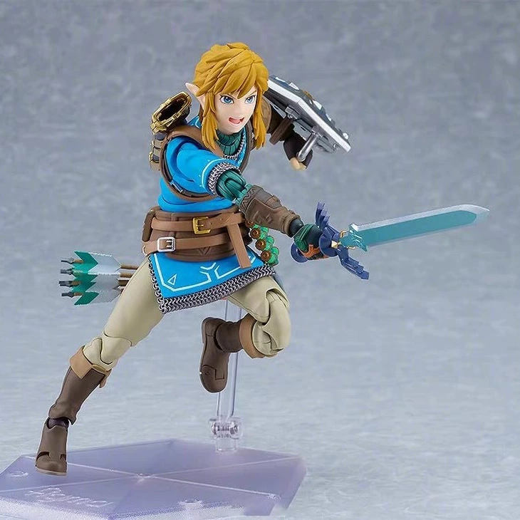 Домашняя фигма626 Линк Zelda Легенда Королевство Слезы Дыхание Свободно можно использовать для создания полной модели