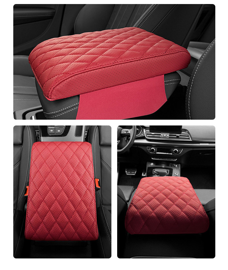 Volkswagen central armrest box pad for Magotan, Sagitar, Tayron, car armrest box heightening pad, in-car armrest pad