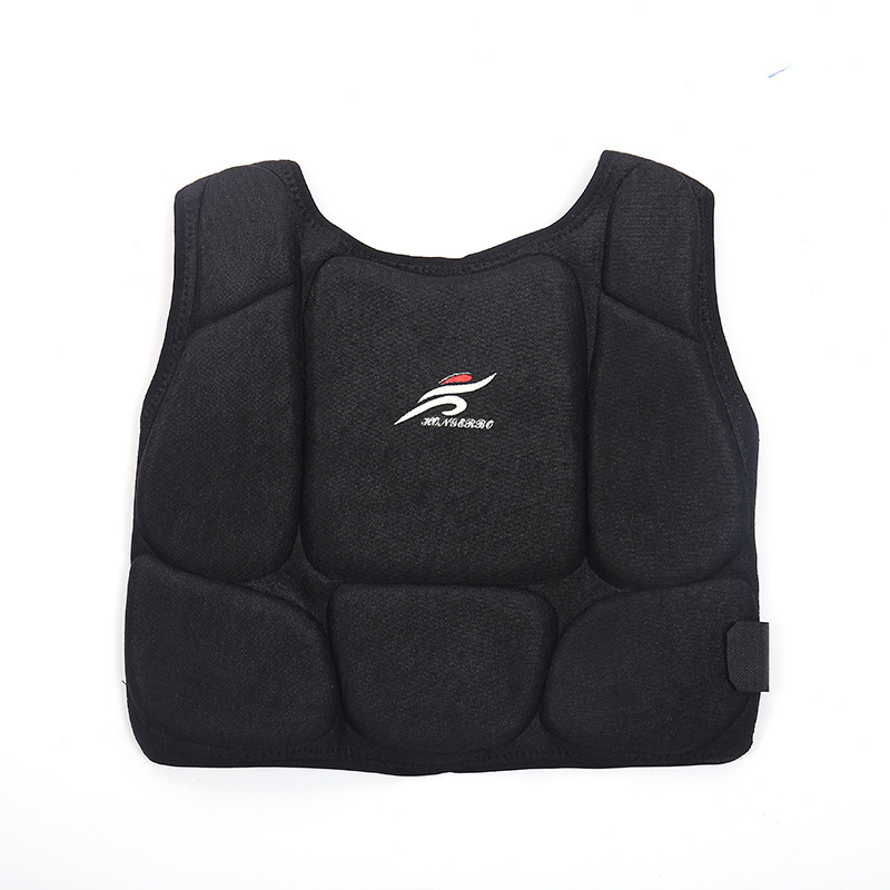 Protector de pecho transfronterizo para niños Karate adulto taekwondo Sanda judo deportes equipo de protección boxeo chaleco protector de pecho