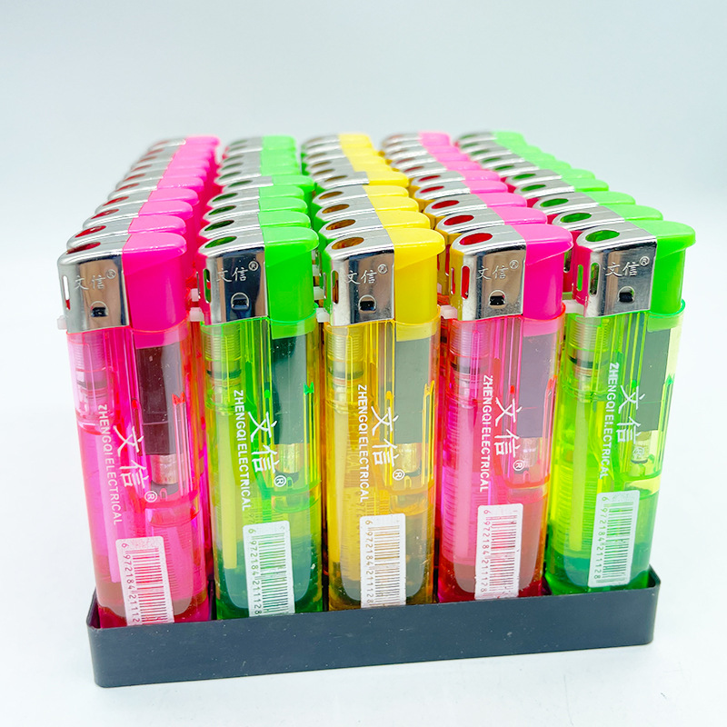 Прозрачный многоцветный