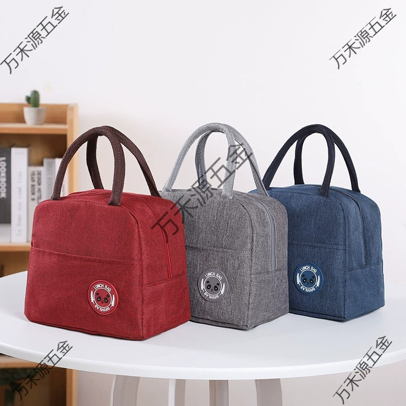 Портативная сумка для обеда, изолированная сумка, сумка для ланча, сумка для обеда с сумкой для риса, сумка для хранения ланча, оптовая продажа для работы и школы