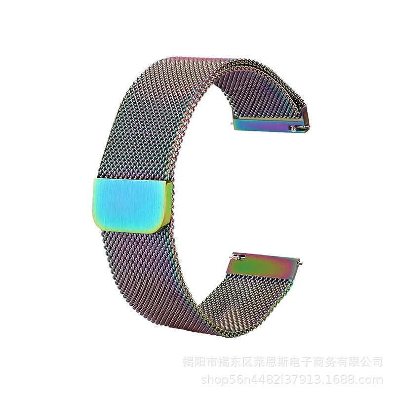 Подходит для Huawei GT/GT4, новый миланский ремешок с двойным магнитным креплением, совместим с Apple Watch S7 и Samsung