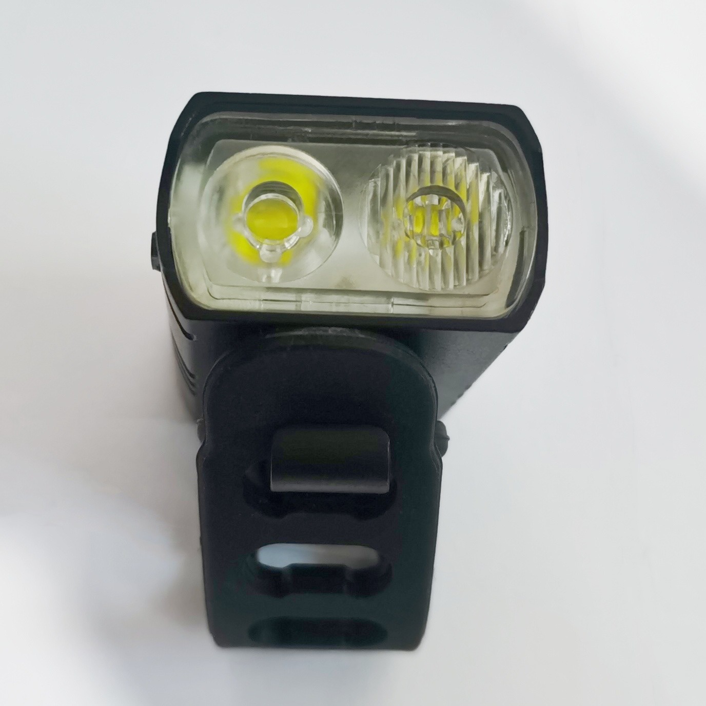 Luz de bicicleta doble T6 faro USB linterna recargable montar noche montar pantalla de batería accesorios de bicicleta de montaña