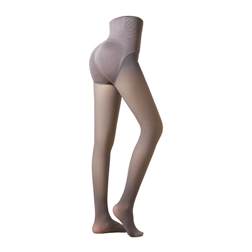 140 tall and short stewardess gray legs artifact black translucent leggings for women autumn and winter 185cm extended pantyhose