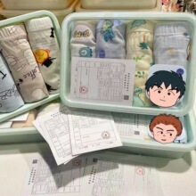 儿童内裤抗菌批发平角A类男孩大中小童4条装男童咔布纯棉A类认证