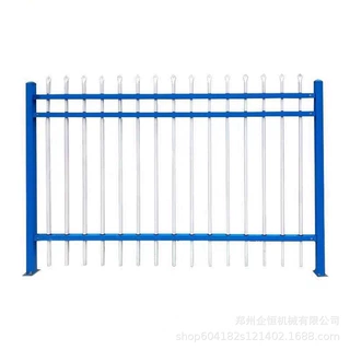 锌钢围墙护栏小区农村院墙隔离防护栏杆户外围栏庭院别墅铁艺栅栏