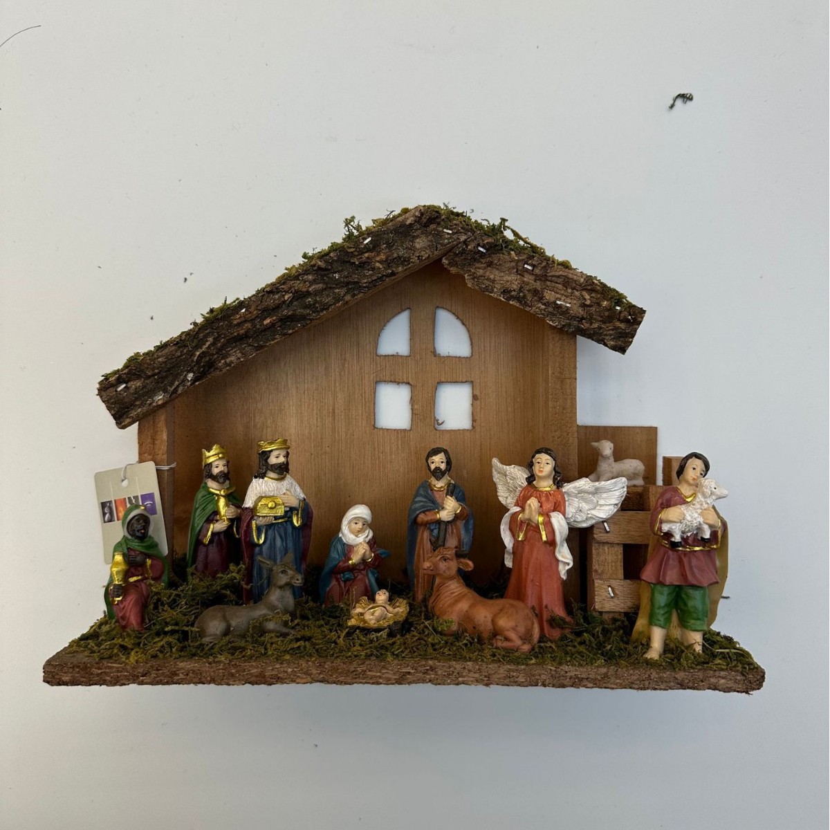 Navidad transfronteriza pesebre festivales decorativos decorativos de resina artesanía ornamentos