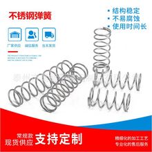 304不锈钢压缩弹簧减震弹簧玩具弹簧恒力弹簧小压簧 喷头弹簧现货