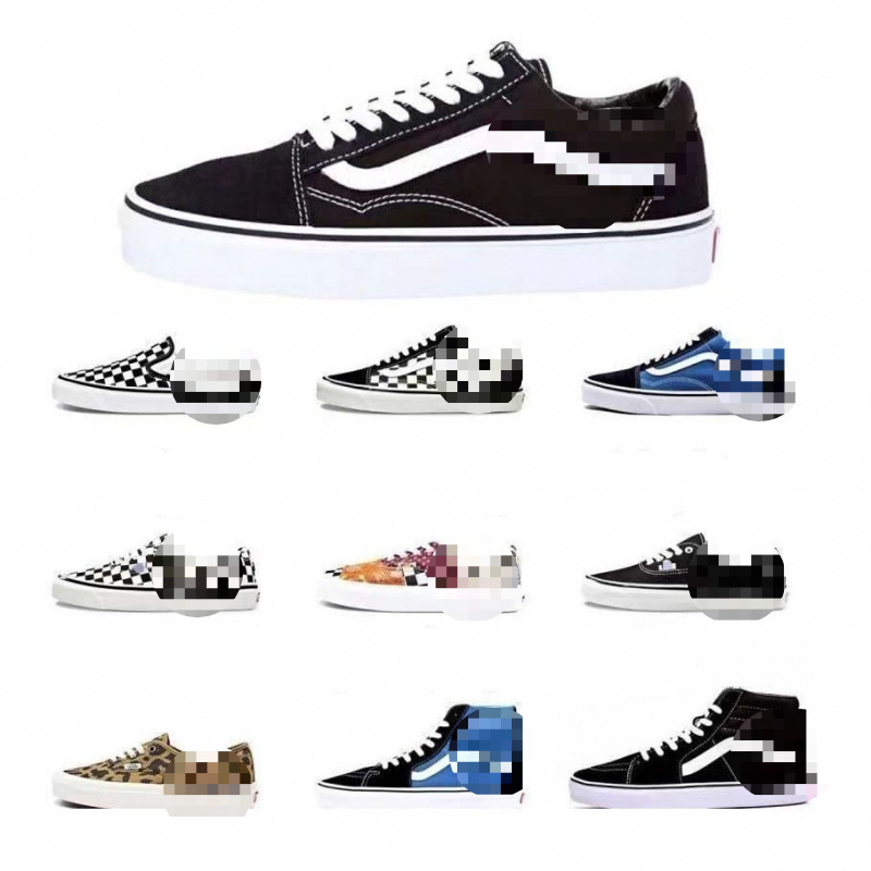 Vans Putian Canvas Shoes Classic Versatile Round-Toe Unisex Couple Sports Skateboard Shoes Retro Style Small Sneakers