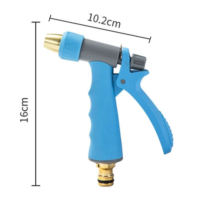High pressure car wash water gun for Home Use, Abs Material - blue