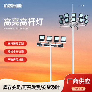 Field High Mast Lights Square Lights Basketball Courts Football Fields Stadium Street Lights Outdoor High Mast Lights 20m
