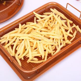 Household Stainless Steel French Fries Basket Fried Net Basket Tool Fried Basket Fried Chicken Wings Oil Drain Basket