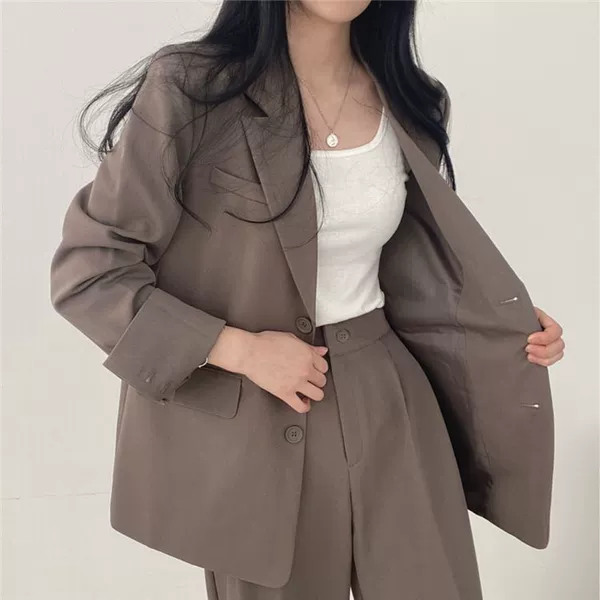 Camel top, jacket only