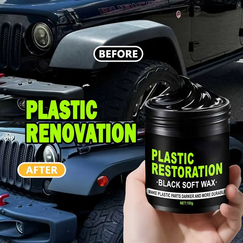 Kineshinex Car Plastic and Trim Restorer Restores Black Color, Uv Protection, and Long-Lasting Ceramic Coating Kineshinex Car Plastic and Trim Restorer Restores Black Color, Uv Protection, and Long-Lasting Ceramic Coating