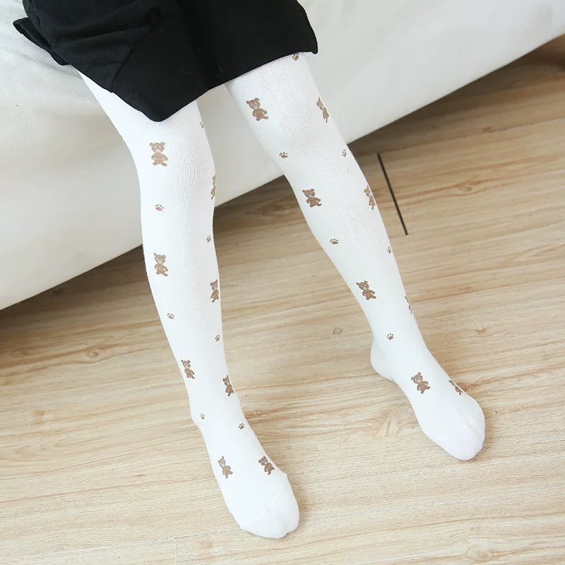 图图星 Autumn cartoon children's cotton trousers, with little bears, wholesale
