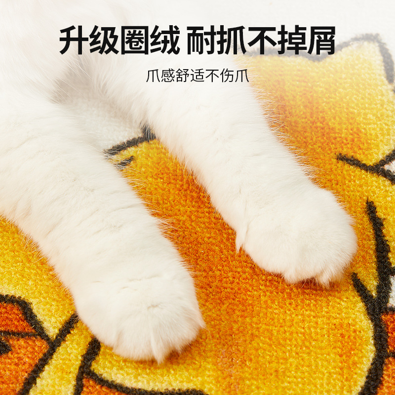 Tablero de agarre para gatos, resistente al desgaste y sin astillas, pegatina de pared vertical, pegatina para gatos, garra de pared, almohadilla protectora para sofá anti-agarre para gatos, juguete para gatos