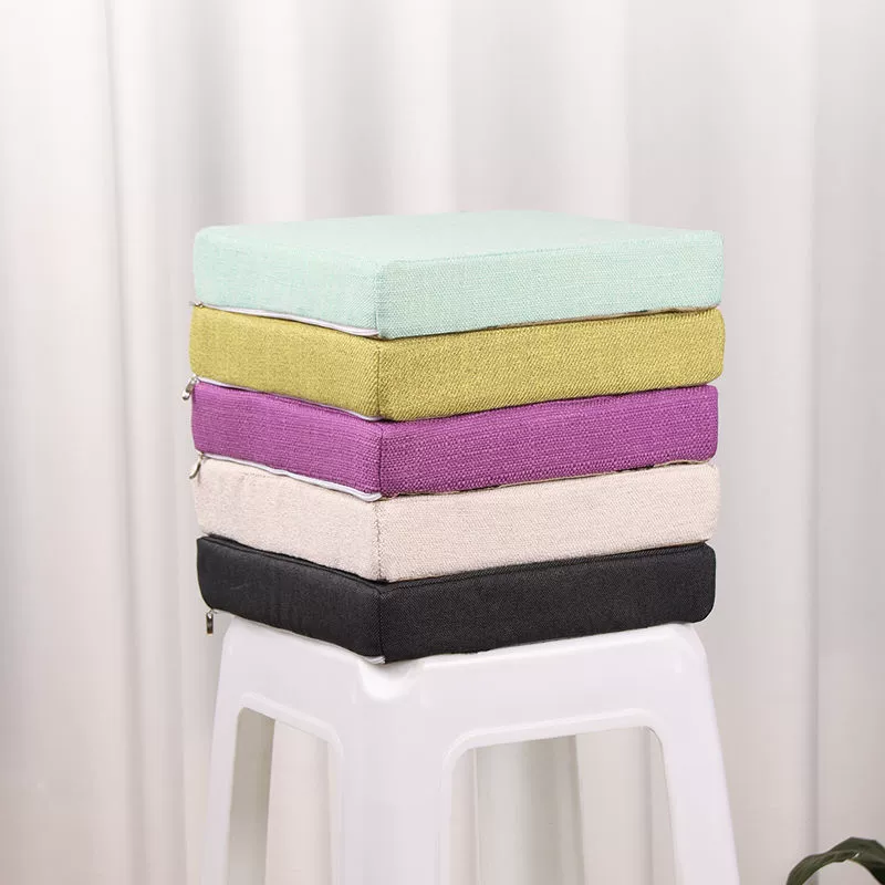 Квадратная пластиковая подушка для стула, подушка для одежды, сотрудника фабрики, сидячая дышащая подушка для ягодиц, бытовая квадратная скамейка, нескользящая губчатая подушка