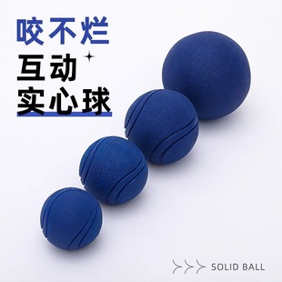 Dog Toy bite-resistant ball puppy puppy dog side animal golden retriever dog ball pet molar self-Hi relieving stuffy solid rubber ball