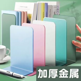 Bookends 2-Piece Book Stand Simple Large Book Holder Student Use Telescopic Book Stand Desktop Storage Fixed Simple