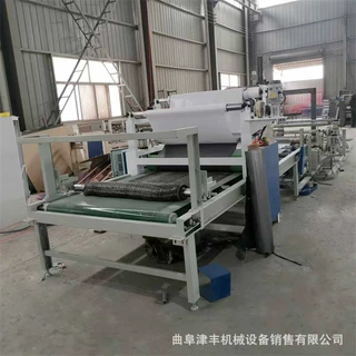 石墨烯编织布热烫复合机 铝箔玻璃纤维棉贴合机 导热油热烫平贴机