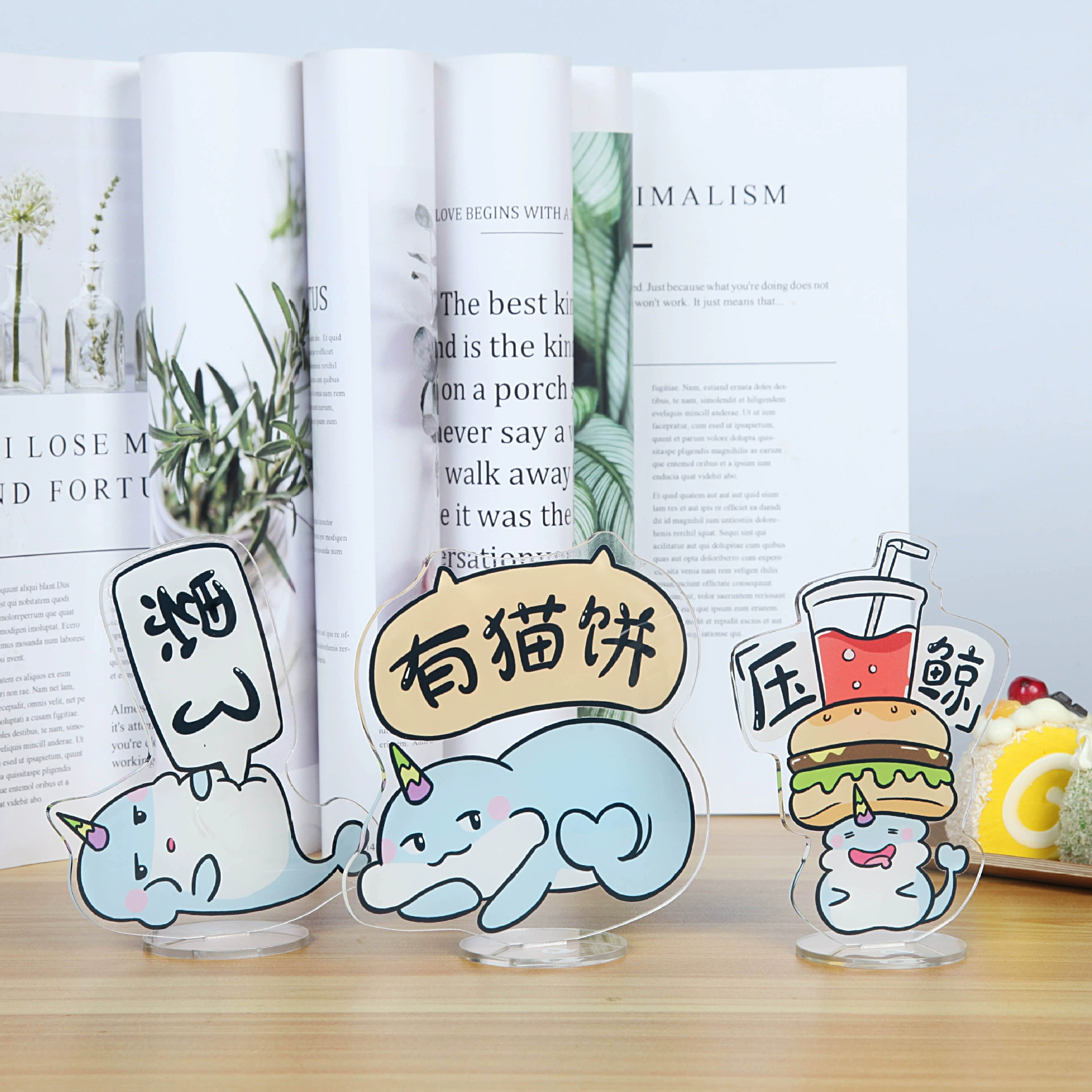 Производители оптовых продаж акриловой портретной таблички на рабочем столе