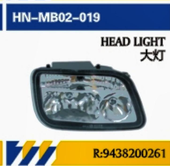 PARA Mantenimiento de piezas de camión de Mercedes-Benz MP2 Red media / espejo retrovisor / esquina / visor solar / faro / deflector