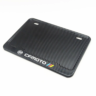 Suitable for Motorcycle Rear License Plate Holder Frame Suitable for Dongfeng Honda Qianjiang Kaiyue Jiexu Haojue Suzuki License Plate Frame (Nömrə qabı) - spring-breeze-aluminum-alloy-solid-imitation-carbon