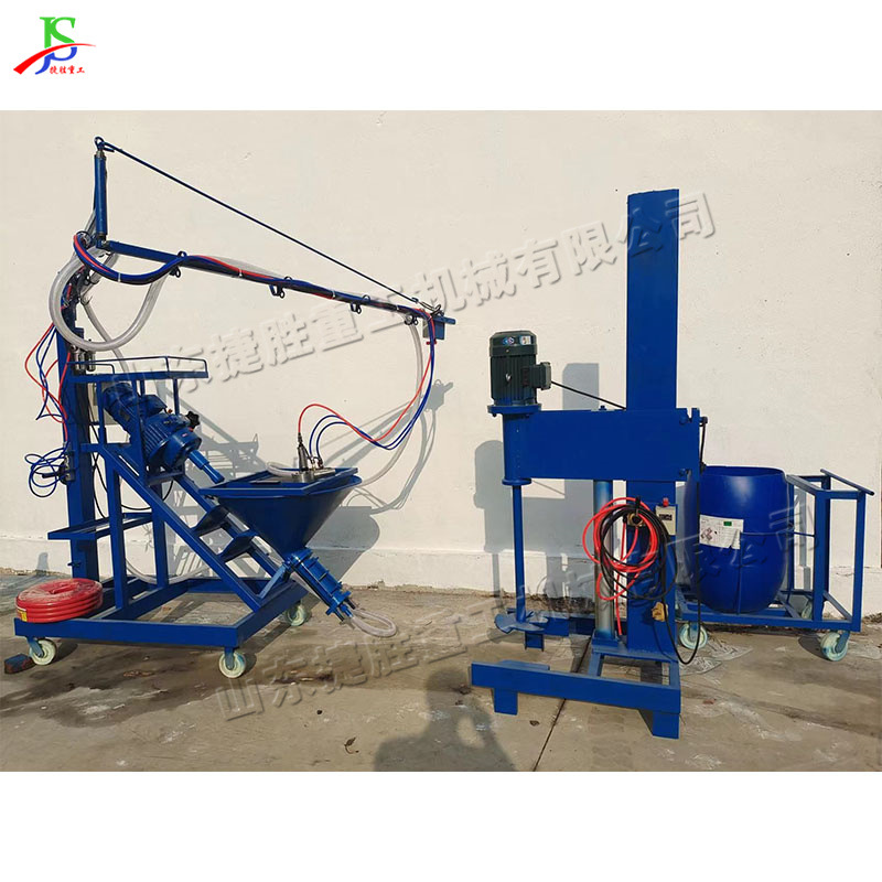 GRC玻璃纤维丝喷浆机 立式湿式水泥喷浆机 小型建筑行业用喷涂机