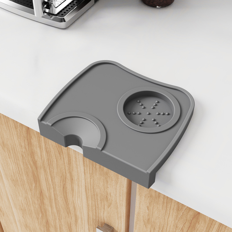 Tapete Compactador de Café para Bar de Silicona Antideslizante con Diseño de Esquina para Cafeterías image 9