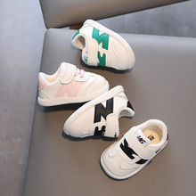 冬季男女宝宝学步鞋软底婴儿小白鞋防滑保暖小童休闲棉鞋薄绒二棉