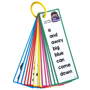 英文单词卡片跨境闪卡16张高频词学习卡儿童益智玩具学校培训教具-阿里巴巴