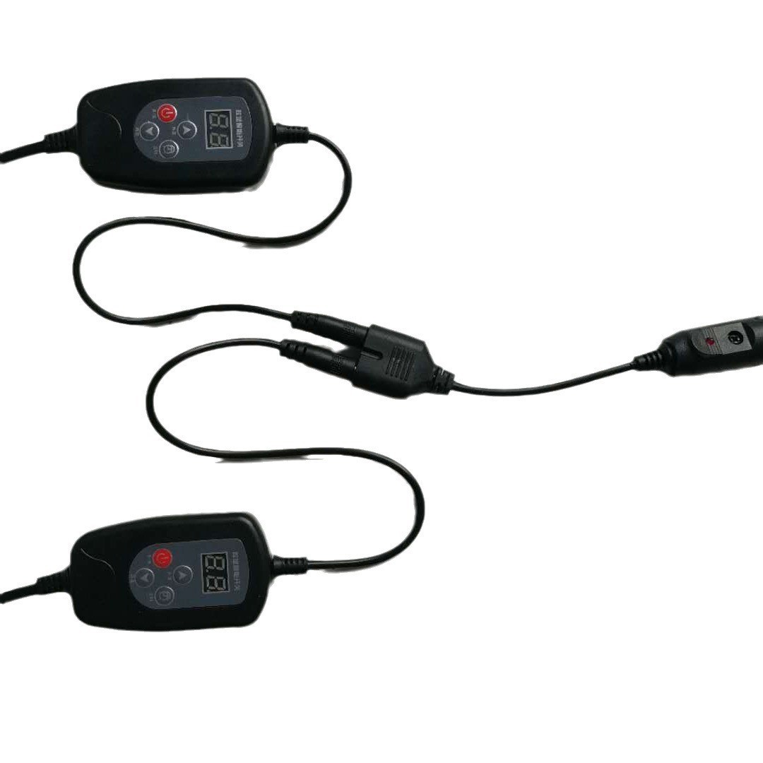 点烟器双控开关   汽车加热垫调温开关  9档调温开关