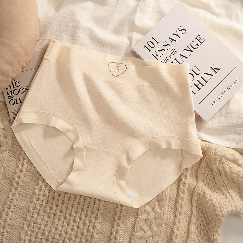 Fat mm talla grande 200 kg de algodón sin costuras, entrepierna antibacteriana de alta elasticidad, tipo A, ropa interior de algodón para bebé, bragas de mujer de cadera