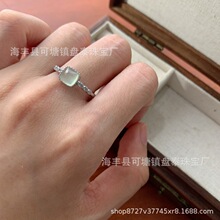 �S�����l ��Ȼ����ʯ������ָ S925�y�Ƕ