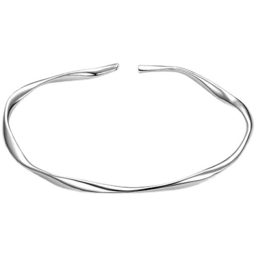 Möbius Geometric Bracelet, Young and Simple Temperament Wave Bracelet, Korean Style Light Luxury Niche Design Hand Accessory for Women