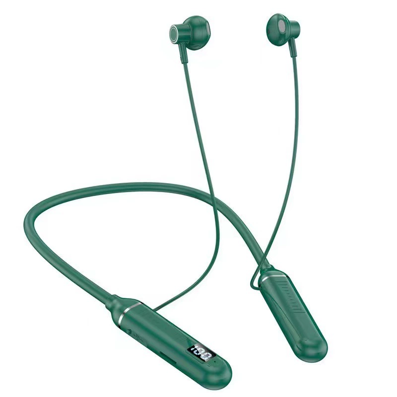 Bluetooth наушники-воротник G01, большой аккумулятор, быстрая зарядка Type-C, LED-дисплей