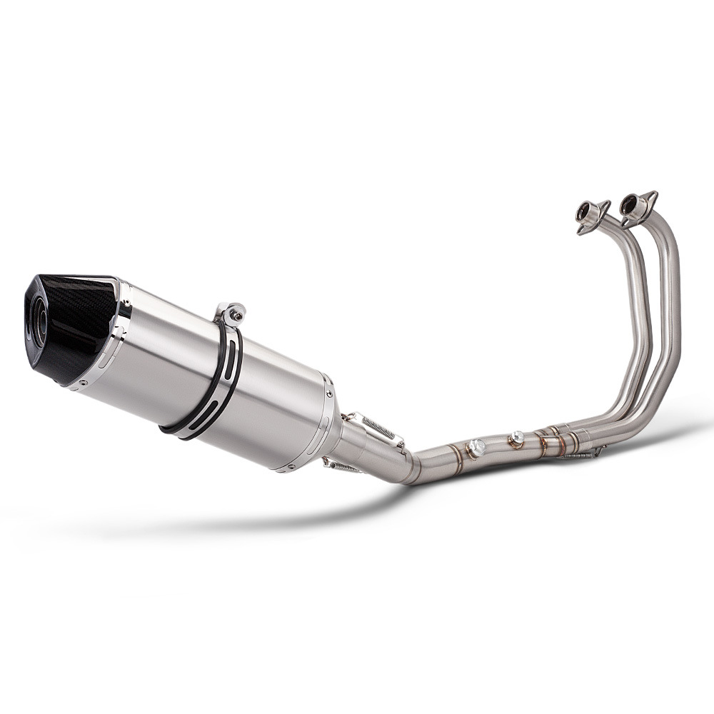 Suitable for Motorcycle R3 Full-Length Exhaust Pipe Modification Yzf-R3 R25 Front Exhaust Pipe and Rear Muffler