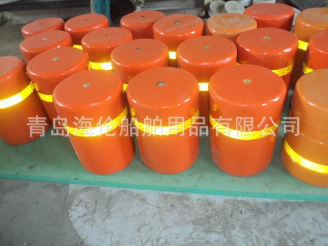 码头系船浮标航道助航用聚氨酯泡沫填充浮鼓 直径1.5米航道航标
