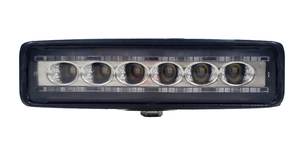 Luz de trabajo LED recta de 4 pulgadas y 18W, foco para coche, luz para vehículos todoterreno, luz modificada para coche, luz para camión, superbrillante