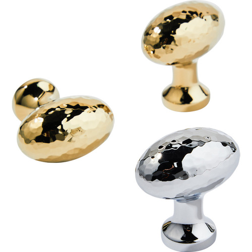French minimalist handmade hammered silver cabinet handles wardrobe doors shoe cabinet drawers brass-plated pigeon egg pulls