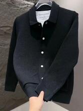 今年男士外套外套男春秋款高级春季新品男士针织衫帅气霸气便宜